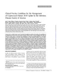 Clinical Practice Guidelines for the Management