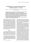 Periganglionic Foraminal Steroid Injections Performed under CT Control