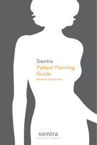 Sientra Patient Planning Guide Breast Augmentation