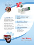 CANINE CHRONIC BRONCHITIS Flow-Vu AeroDawg