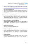 Having a Hydrogen Breath Test and how to book an... Information for Patients What is a hydrogen breath test?