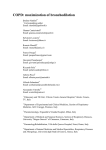 COPD: maximization of bronchodilation