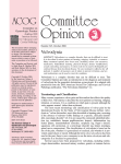 Committee Opinion ACOG Vulvodynia