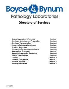 Directory of Services