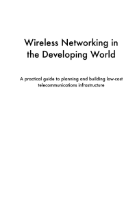 ebook - Wireless Network in Developing World