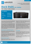Rock R405 (4U, 5HDDs) The robust video server