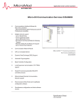 Micro-DCI Communication Services 53SU6000