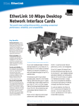 EtherLink 10 Mbps Desktop Network Interface Cards