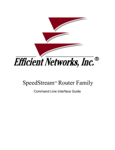 SpeedStream™ Router Family
