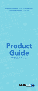 product guide -total - Embedded Industrial Solutions