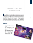FIREBERD DNA-323 H.323 Analyzer