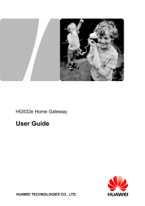 Huawei HG532e Manual
