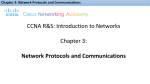 Chapter 3: Network Protocols and Communications