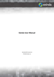 Exinda User Manual