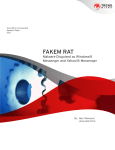 FAKEM RAT: Malware Disguised as Windows Messenger and