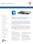 BIG-IP Global Traffic Manager | F5 Datasheet