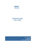 Autolink Facility User Guide