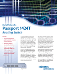 Nortel Networks Passport 1424T Ethernet Switch