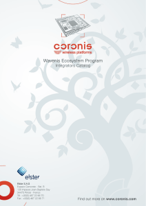 Wavenis Ecosystem - Integrator catalog