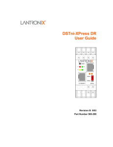 DSTni-XPress DR User Guide