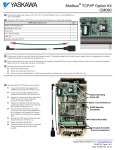 Modbus TCP/IP Option Kit CM090