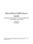UltraMon HSPI User`s Guide