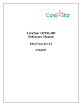 OMNI-200 Rev 6.5 Manual - CoreStar International Corp