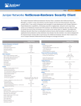 NetScreen-Hardware Security Client