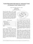 Tactical Information Operations for Autonomous Teams of