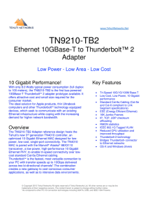 TN9210-TB2 - Tehuti Networks