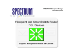 Flowpoint and SmartSwitch Router DSL Devices