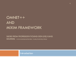 OMNET++ AND MIXIM FRAMEWORK - Create-Net