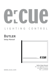 Butler - e:cue