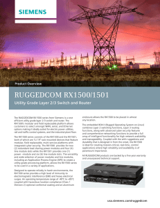 ruggedcom rx1500/1501