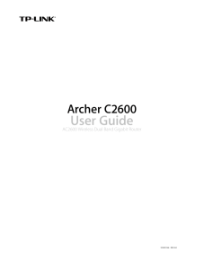 Archer_C2600_UG_V1 - TP-Link