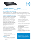 Dell Networking S Series S60 high-performance 1/10GbE access switch with