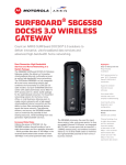SURFboard® SBG6580 DOCSIS 3.0 Wireless Gateway