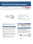 EM 55 LSN 2 Zone Expander Modules