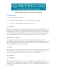 Data Classification and Protection Standard