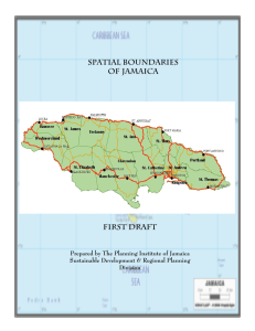 spatial boundaries of jamaica - Planning Institute of Jamaica