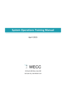 System Operations Training Manual