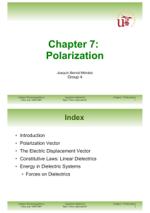Chapter 7: Polarization