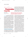 Handling Flammable Liquids