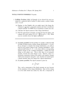 1 Solutions to Problem Set 7, Physics 370, Spring 2014