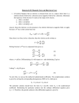 Homework #8: Magnetic Force and Biot-Savart Law