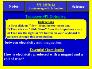 Notes-Electromagnetic Induction