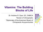 Vitamins: Life’s Building Blocks