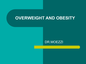 OVERWEIGHT AND OBESITY - Zanjan University of Medical …