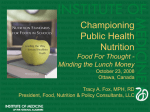 Comp Foods-CSPI Meeting