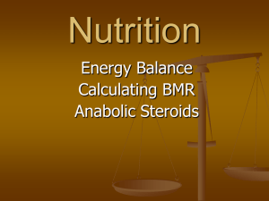 Nutrition PowerPoint